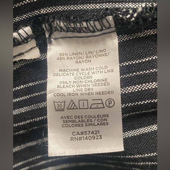 Loft Linen Blend Maxi Skirt, School Teacher/Girl Beach Cottage-core Prairie Sz S - Picture 4 of 6